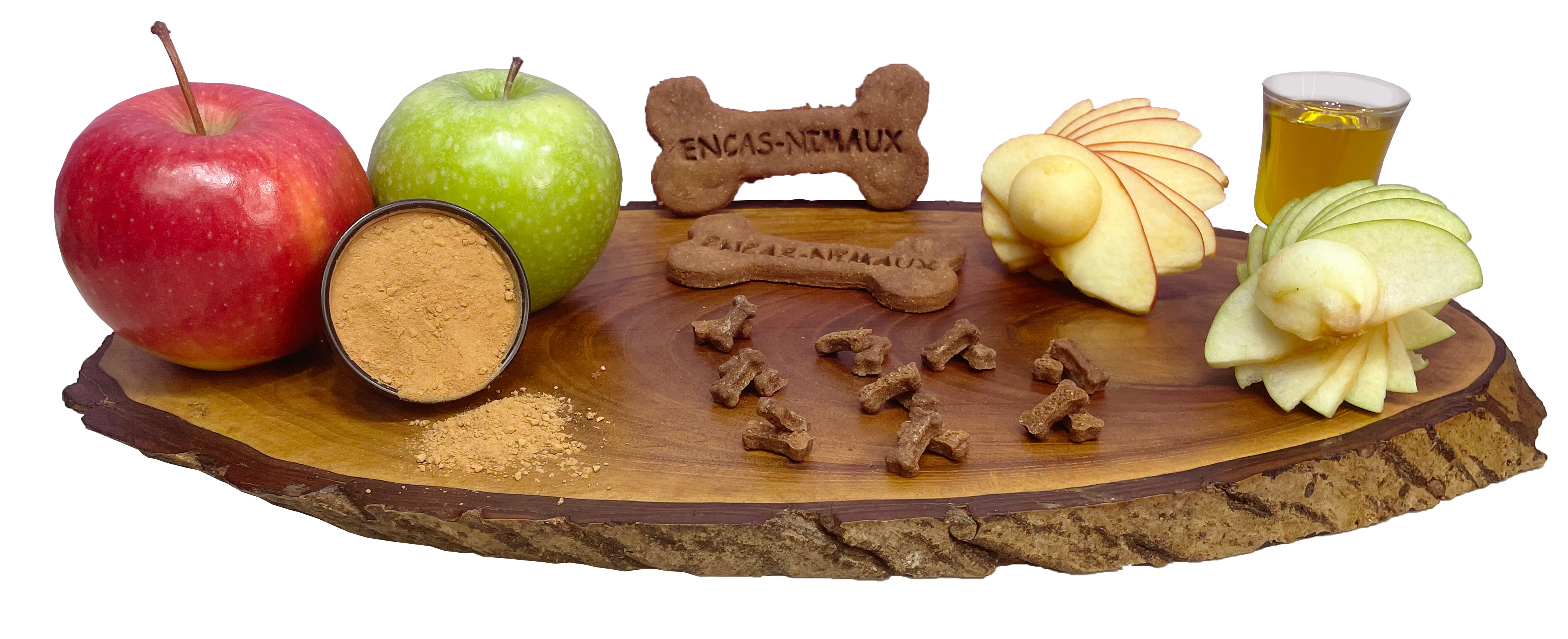 Encas-Nimaux - Friandises Naturelles Végétales Caroube & Pomme - Imagen 4