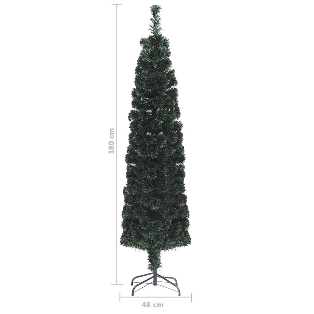 Vidaxl - Arbre de Noël artificiel mince et support 180 cm fibre optique vidaXL 328445 - Image 3