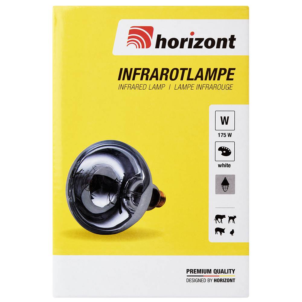 Horizont - Ampoule infrarouge IR 175W claire - Imagen 5