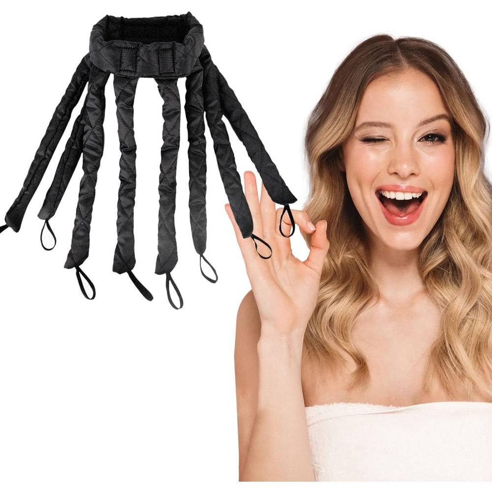 COSMETIQUE-Boudin à cheveux sans chaleur - Boucles naturelles pendant le sommeil - Living123