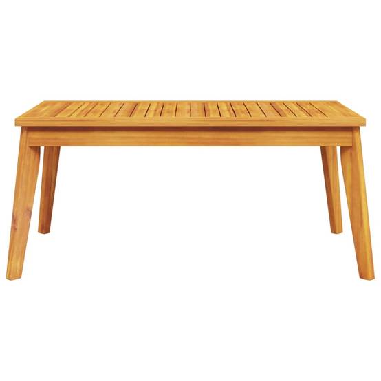 Salon de Jardin 2 Personnes Bois d'Acacia 2 Fauteuils et Table Basse avec Coussins Épais Gris Foncé – ComfortXL Outdoor Living - Image 9