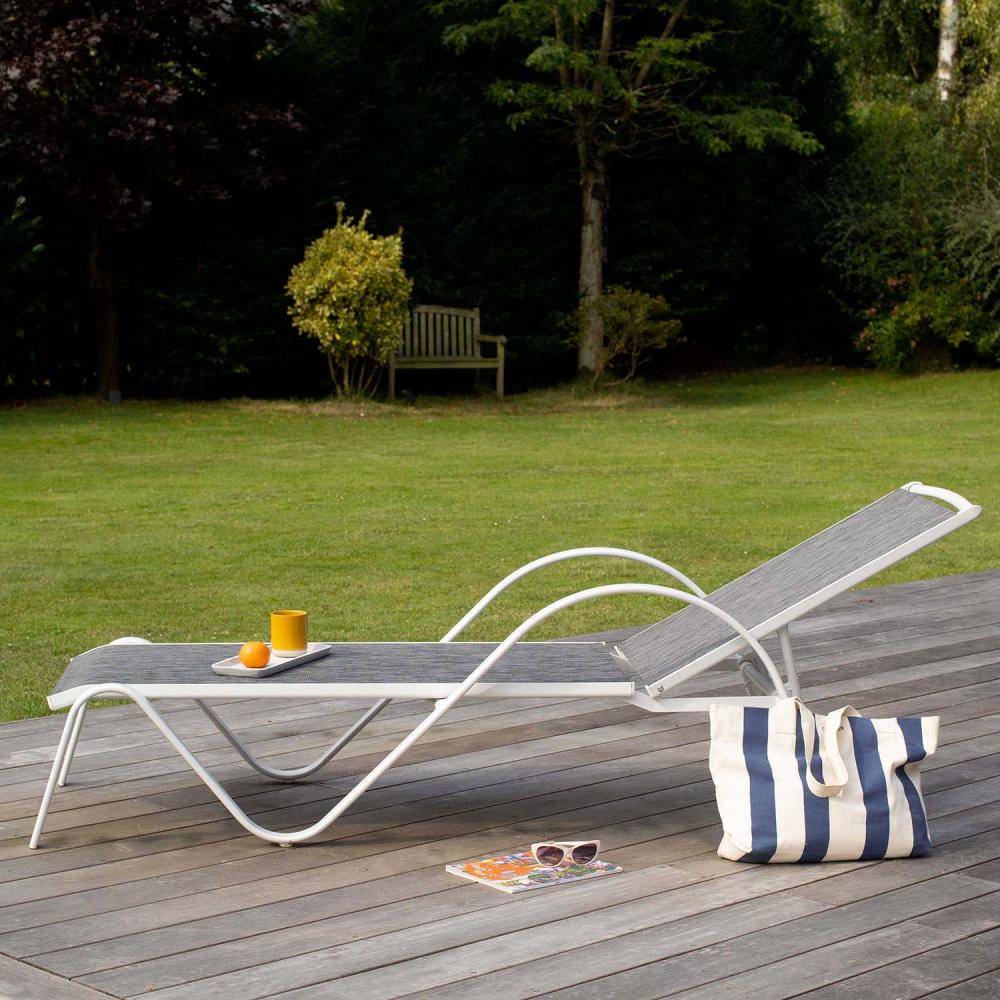 Bain de soleil en aluminium Sunset - Image 4