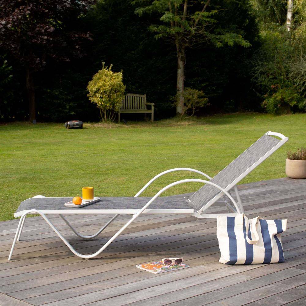 Bain de soleil en aluminium Sunset - Image 3