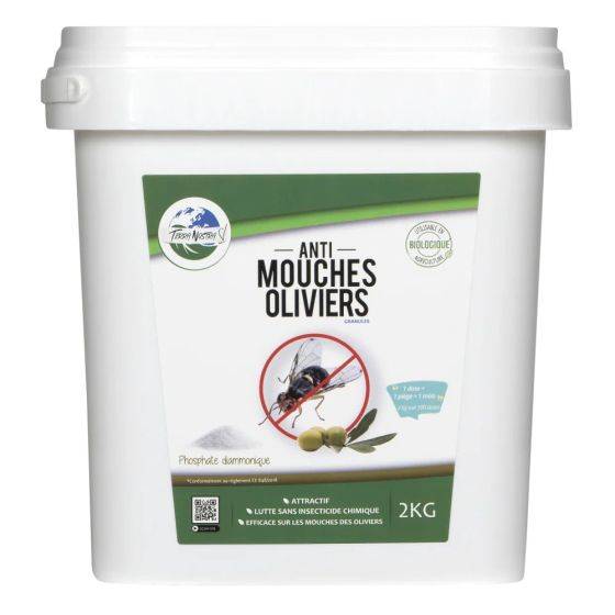 Terra Nostra - Phosphate diammonique - Anti Mouches des Oliviers - Seau 2 kg - Imagen 1