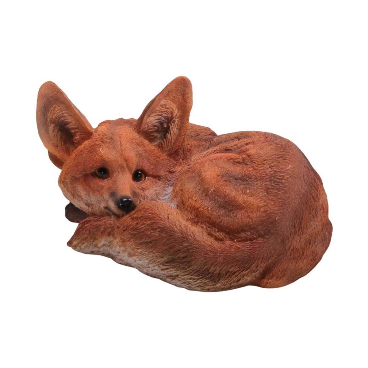 Farmwood Animals - Renard réaliste en résine Couché