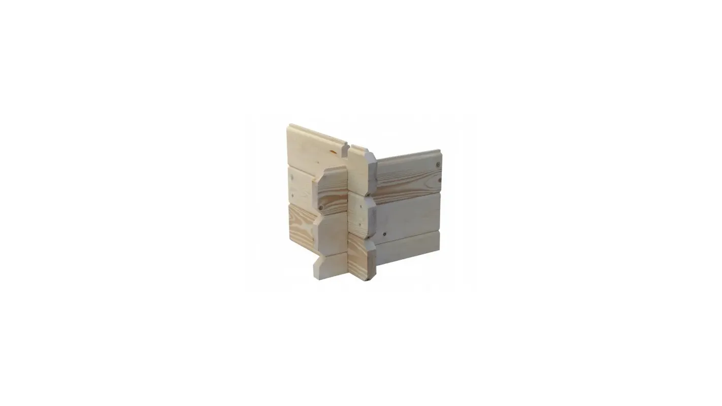 Altanka - Abri de jardin en bois - 17,40m2 - 5,79x3m - Ep. 28mm - Couleur: naturel - DOM641 - Imagen 4