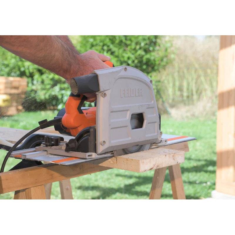 Feider - Scie plongeante FEIDER FS1612-1 1400 W 165 mm avec rail de guidage Feider - Imagen 2
