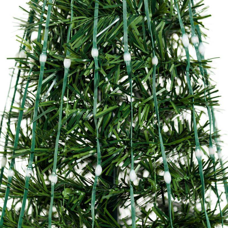 Lotti - Sapin lumineux conique animé H180cm 304 PixelLED RGB haute luminosité avec télécommande Lotti - Imagen 4