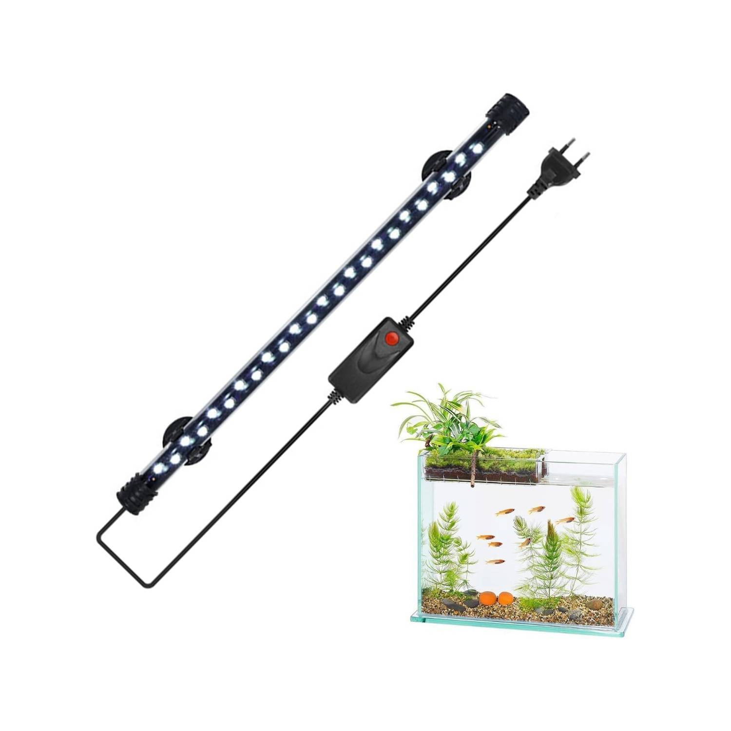 DtopbuyAge - Bande LED Submersible pour Aquarium - Éclairage Étanche M DtopbuyAge - Image 1