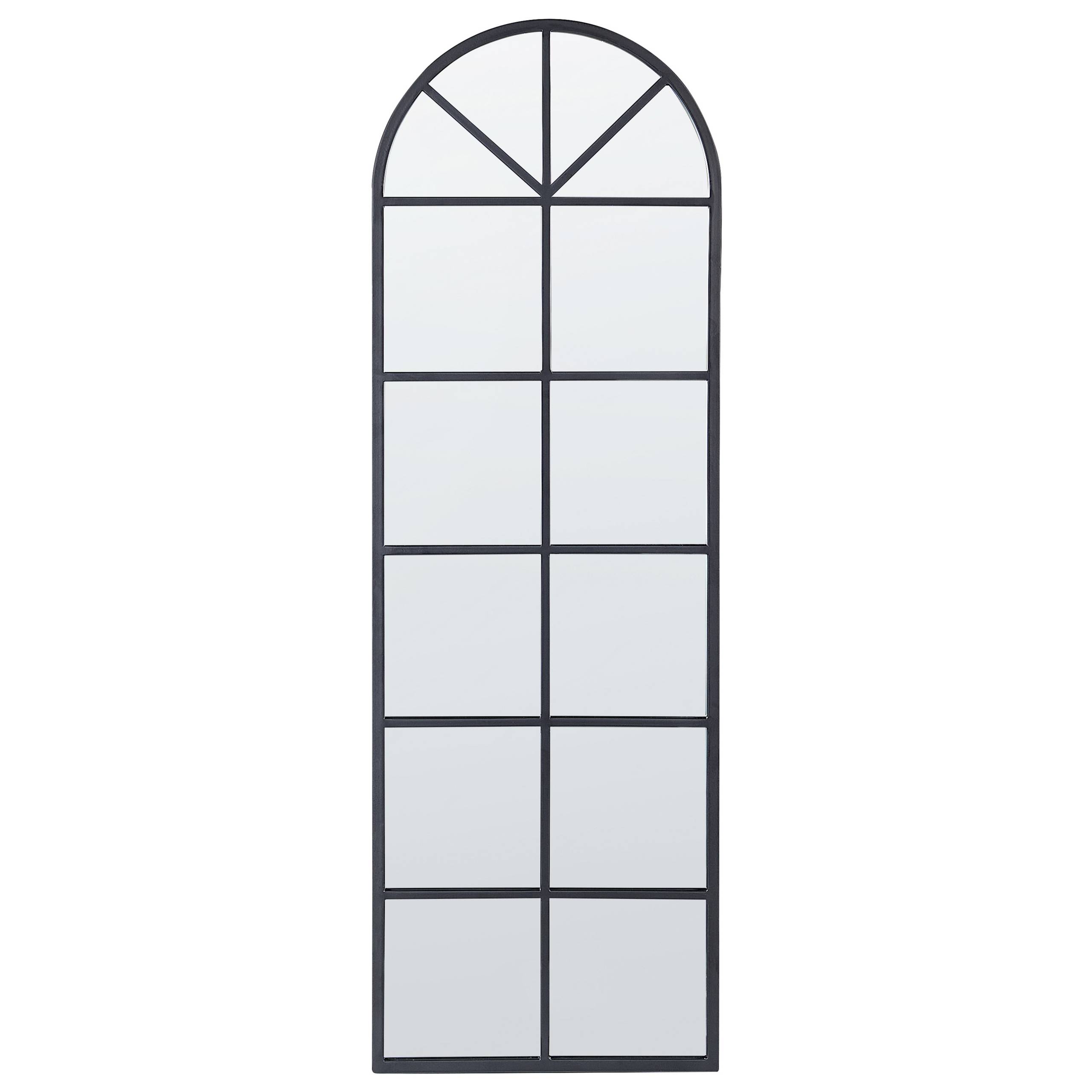 Beliani - Miroir Métal Noir BROUAGE - 40x3x120- Beliani - Image 2