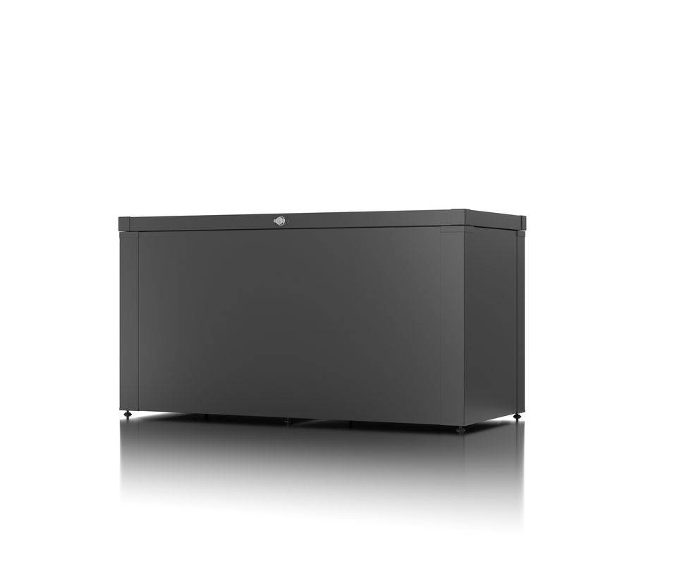 Guardi - Coffre de rangement polyvalent - taille S - Anthracite - 129x56,5x68,2 - acier Guardi - Imagen 1