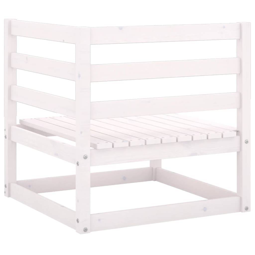Prolenta Premium - Banc de jardin Blanc 70 X 70 cm - Prolenta Premium - Image 2