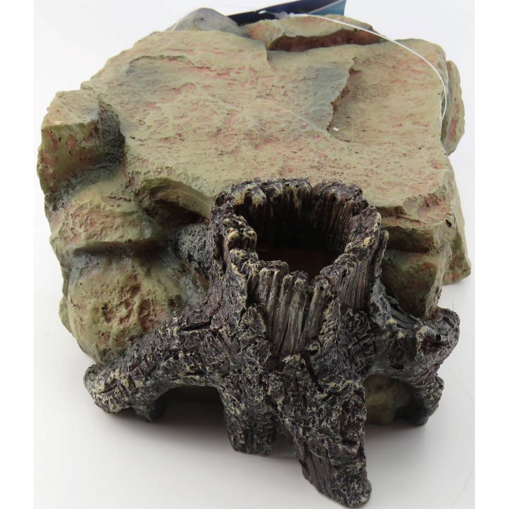 Plateau de roche avec souche 25 cm, aquarium - Imagen 5