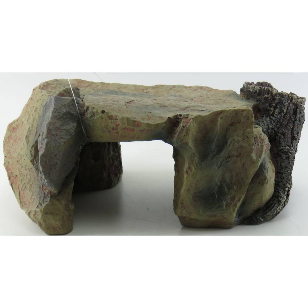 Plateau de roche avec souche 25 cm, aquarium - Image 4