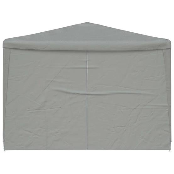 ComfortXL - Tente de réception PE acier événements extérieurs imperméable pliable 1200x300cm gris - ComfortXL Outdoor Living - Image 3