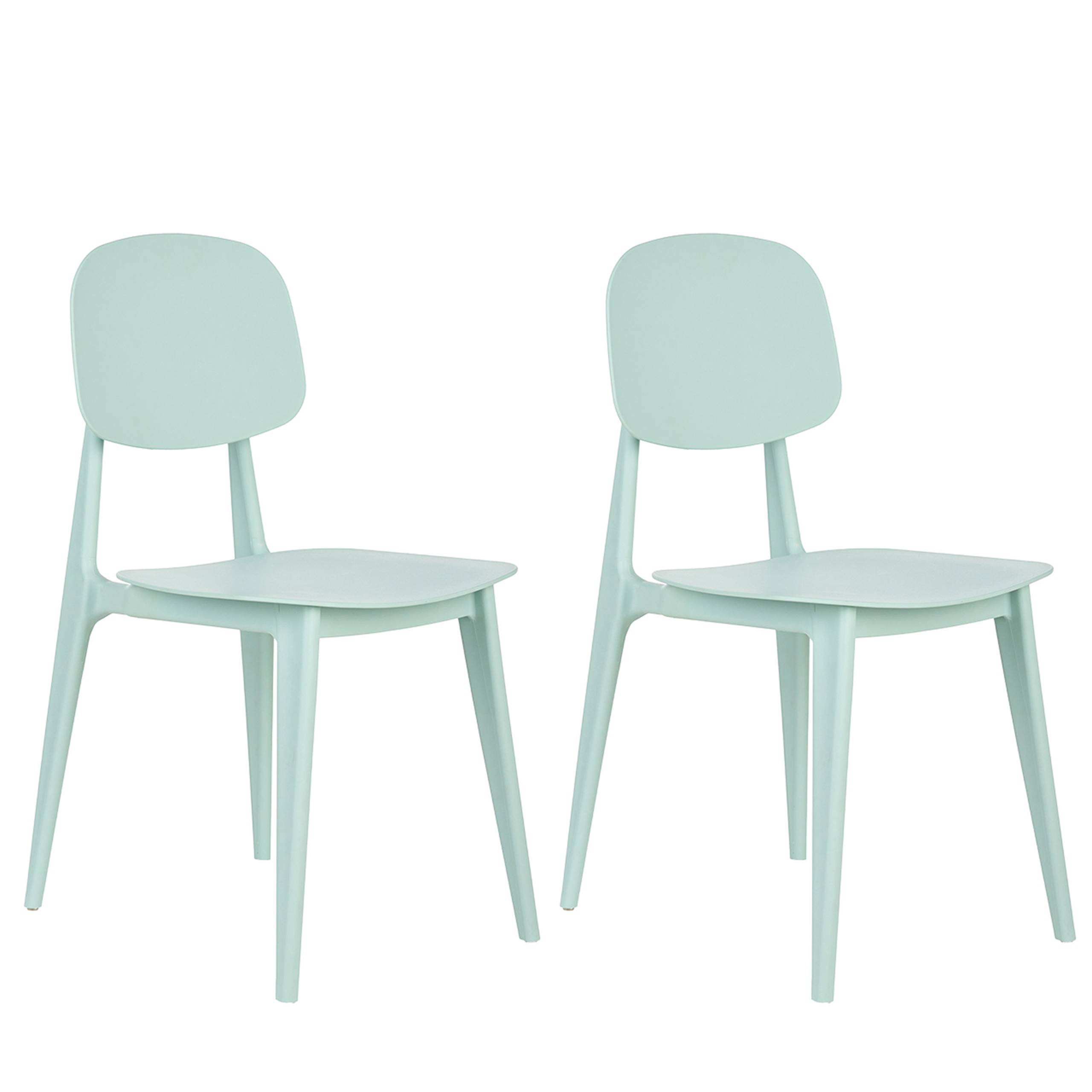 Beliani - Chaise de jardin Polypropylène Vert menthe KATTAVIA - 40x49x80- Beliani - Image 1