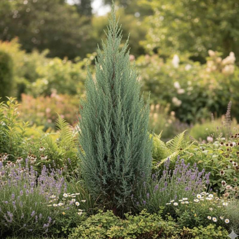 Genévrier des Rocheuses Blue Arrow, Juniperus - Pot de 7,5L - 60/80 cm - Imagen 2