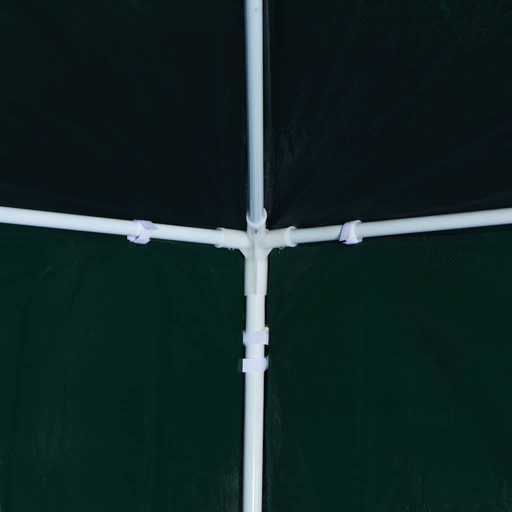 Tonnelle de Fête 3x3m Acier et PE avec Parois à Fenêtres pour Extérieur Vert – ComfortXL Outdoor Living - Image 10
