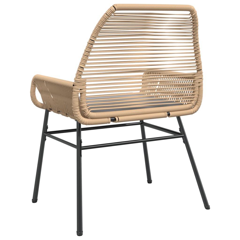 Chaise bois composite 2 places rotin marron  57 x 60 x 86 cm  - Prolenta premium  p393.8 - Image 7