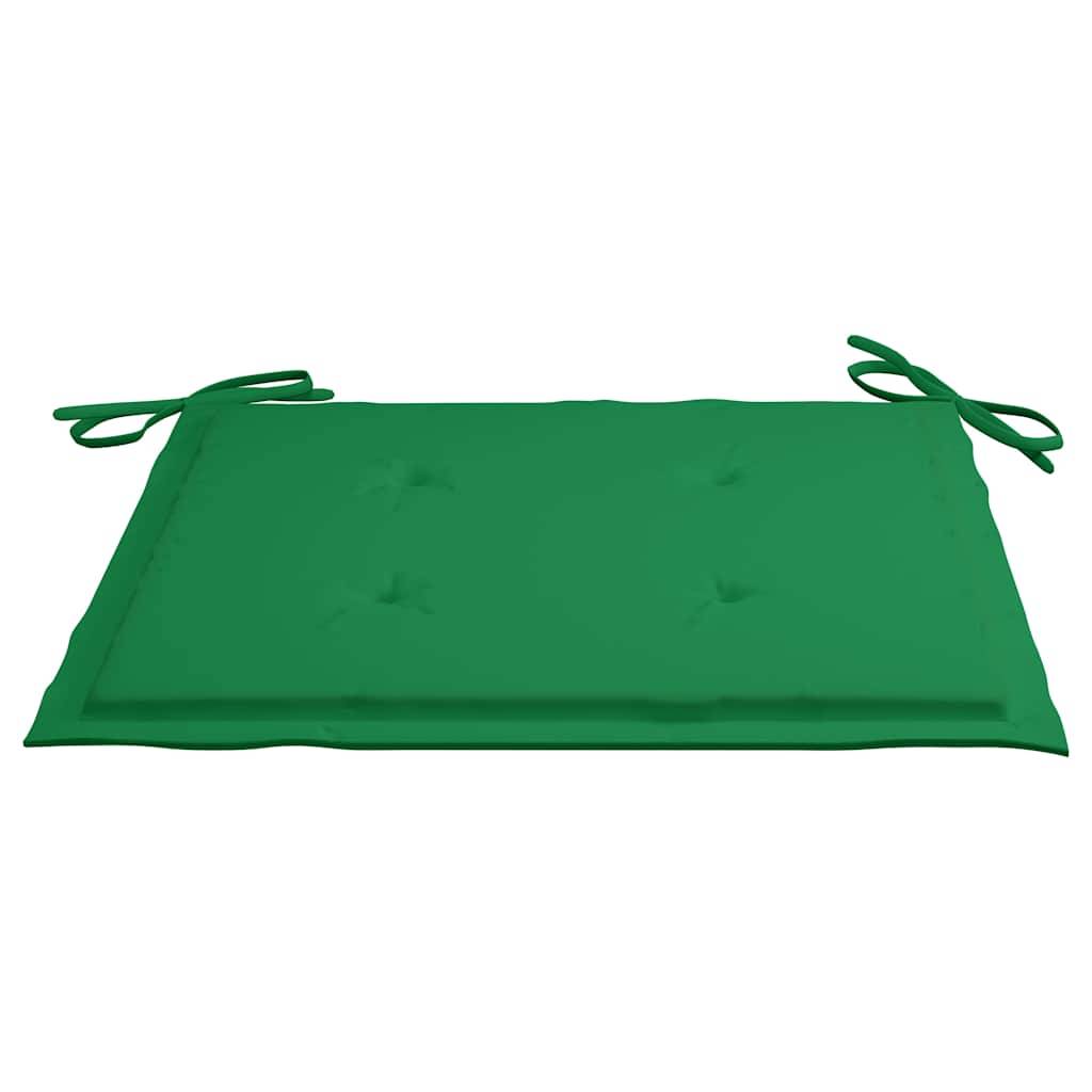 Vidaxl - Ensemble à manger d'extérieur pliable avec coussin 3 pcs-Salons de jardin Teck 155452 - Image 7