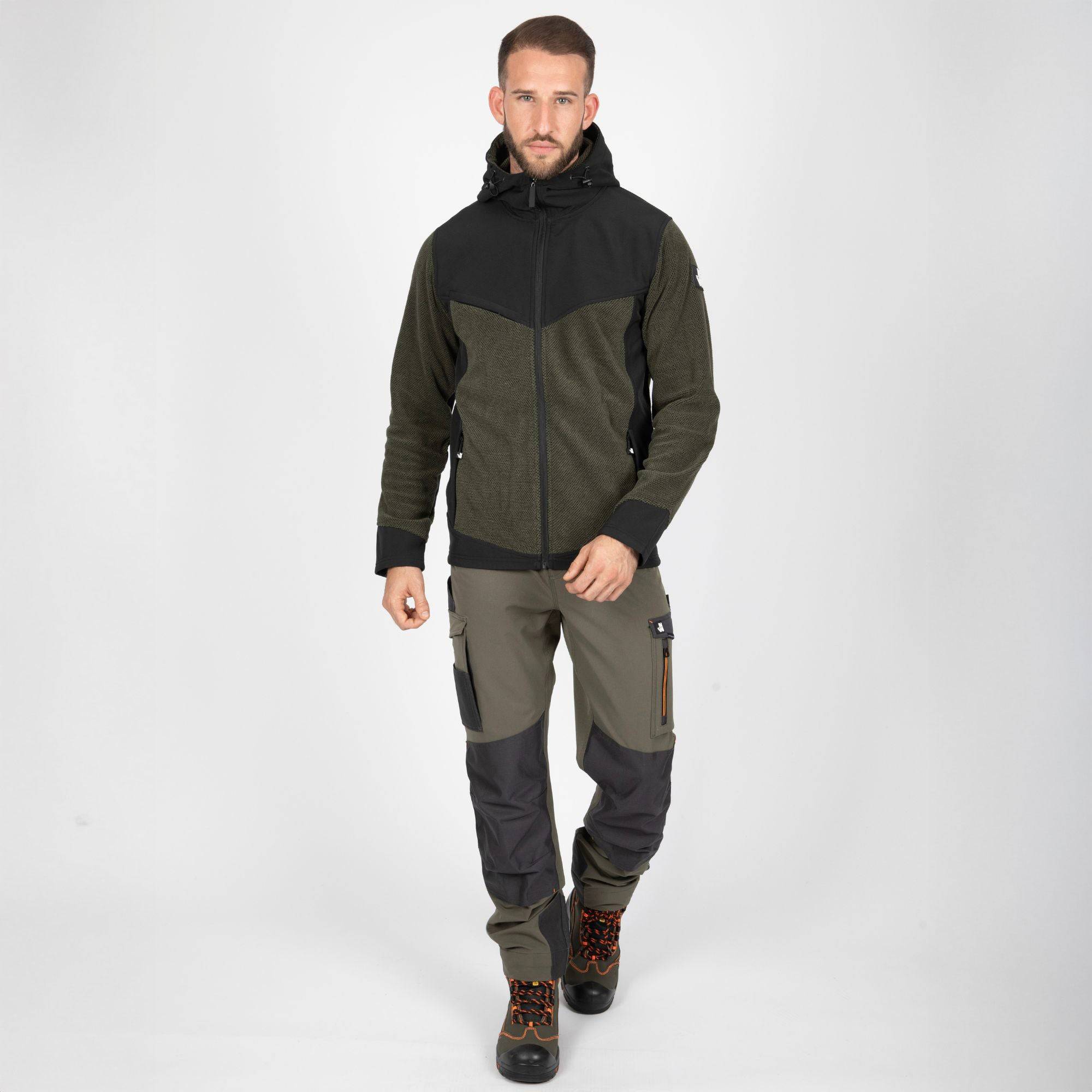 taille xl - randy - gilet de travail - 1065 kaki - Image 2