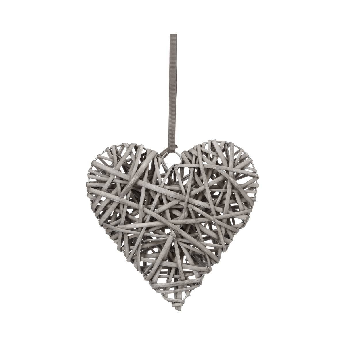 Atmosphera - Déco murale osier coeur D25cm - Atmosphera Créateur d'intérieur - Imagen 2