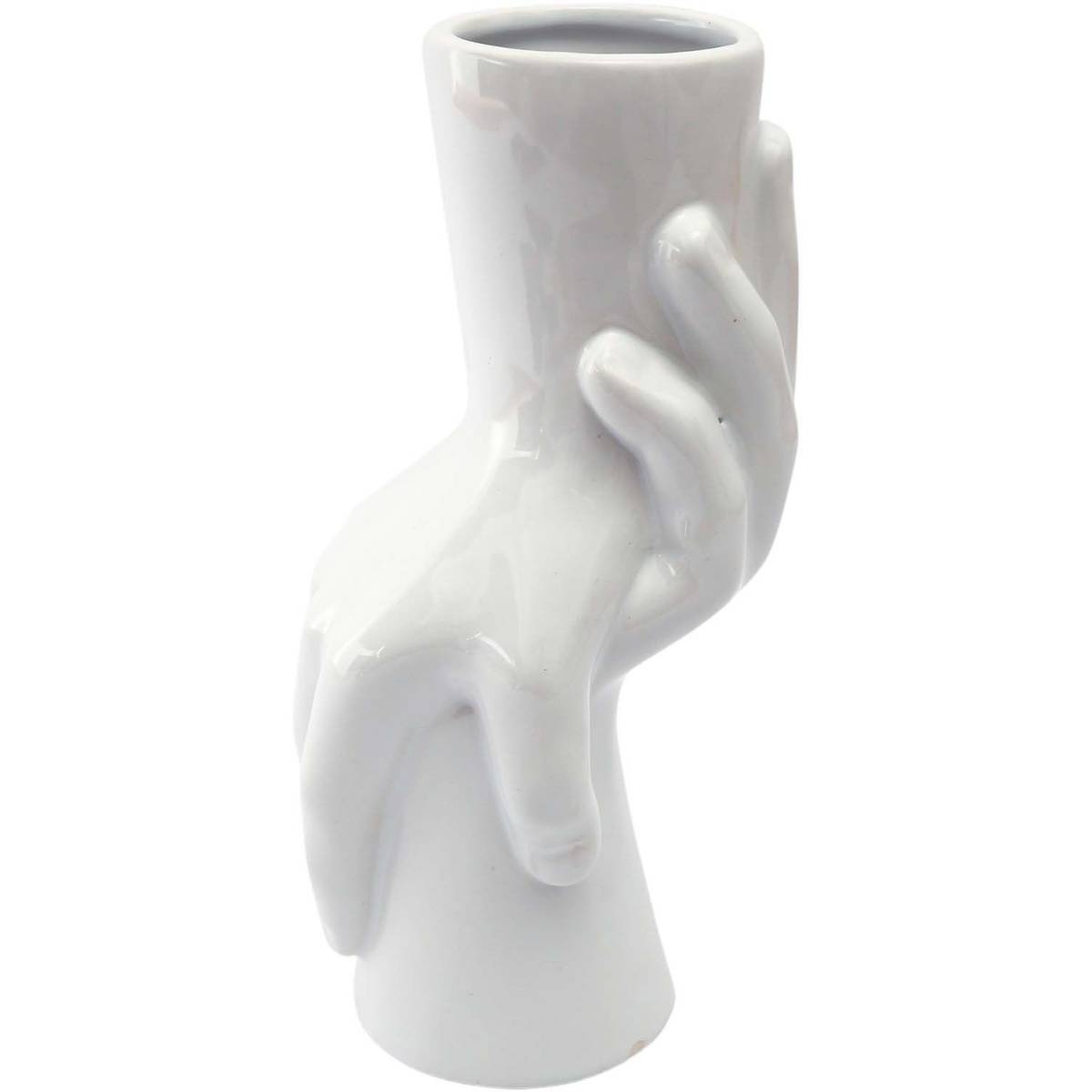 Sil - Vase en dolomite Main 24 cm Sil