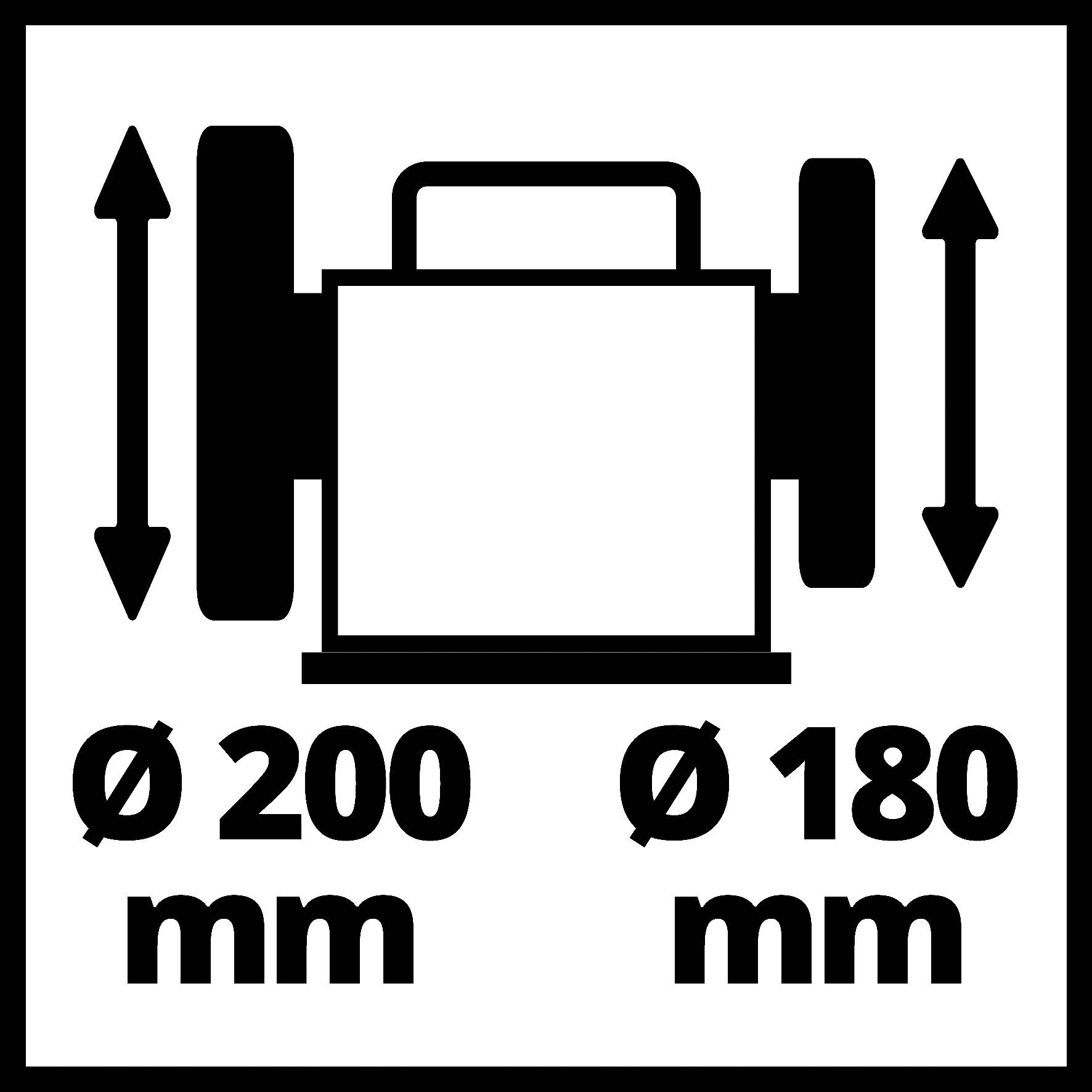 Einhell - Touret à meuler TC-WG 200 - 125W - meulage humide - Image 7