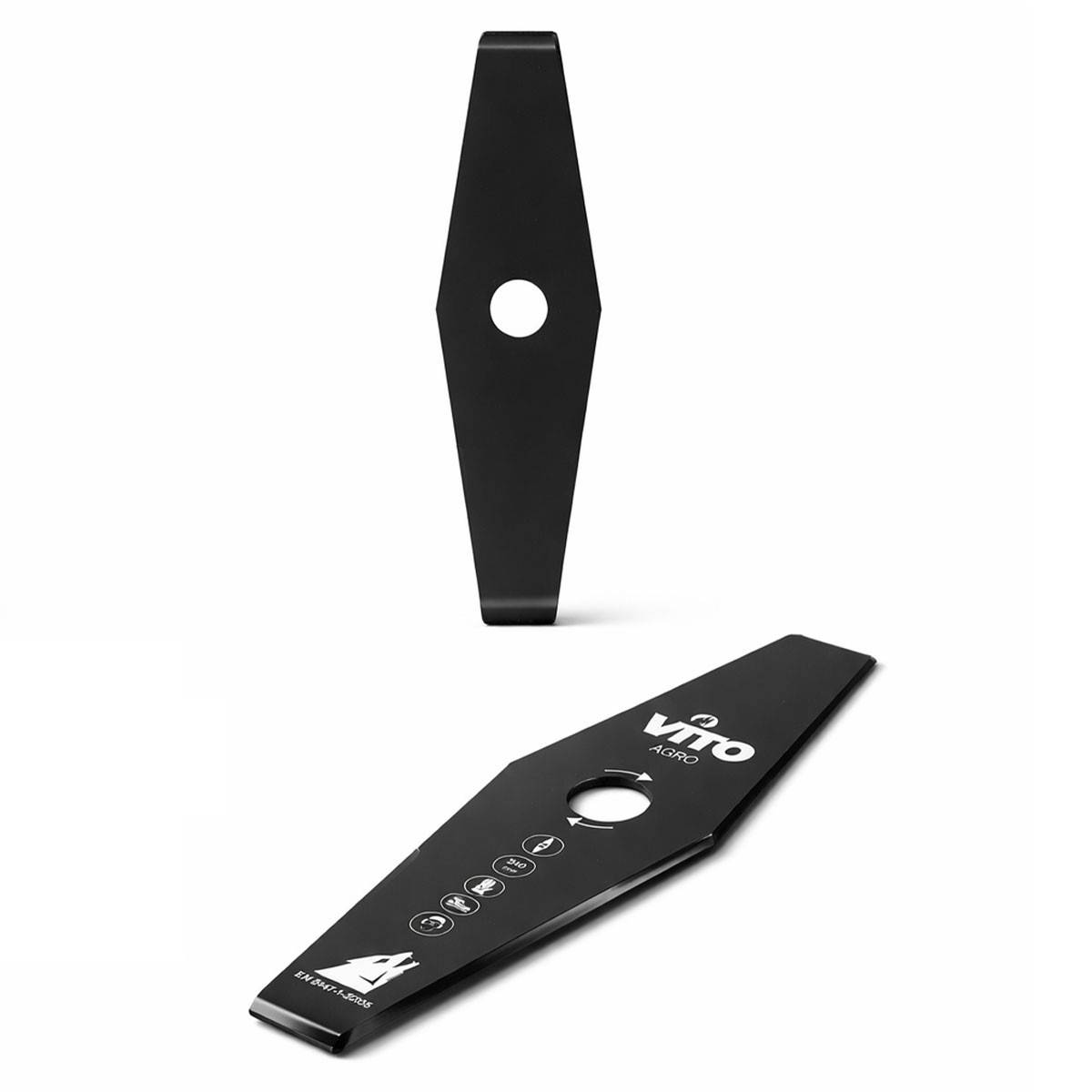 Lame de coupe pour débroussailleuse 2 dents Diam 310mm Alesage 25.4 VITO - Image 3