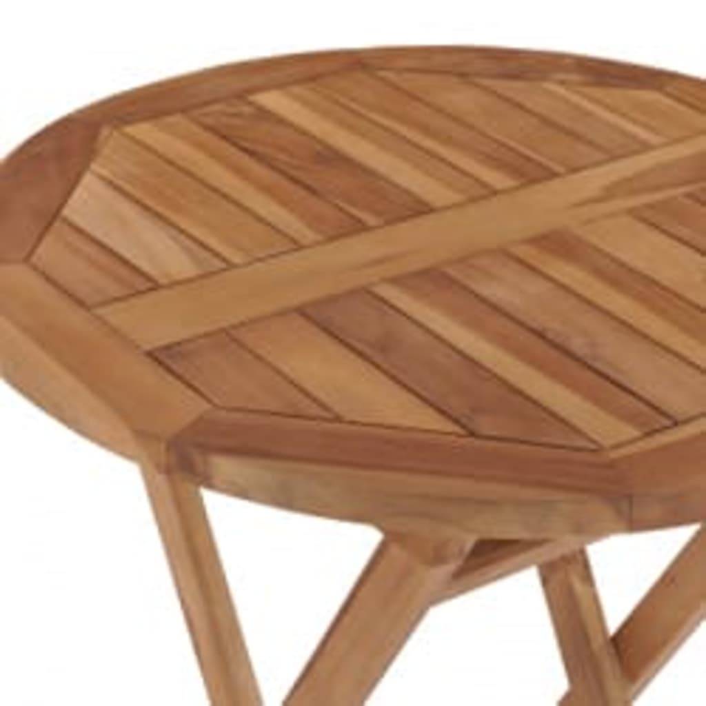 Maison Chic - Ensemble de 3 pcs table de jardin avec chaises - mobilier de jardin Bois de teck massif - Image 8