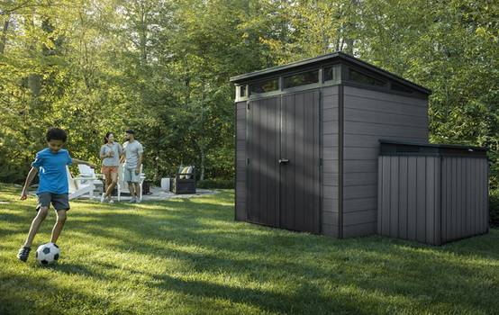 Keter - Abri de jardin Cortina 757 - 4,5 m² - gris - KETER - Image 2