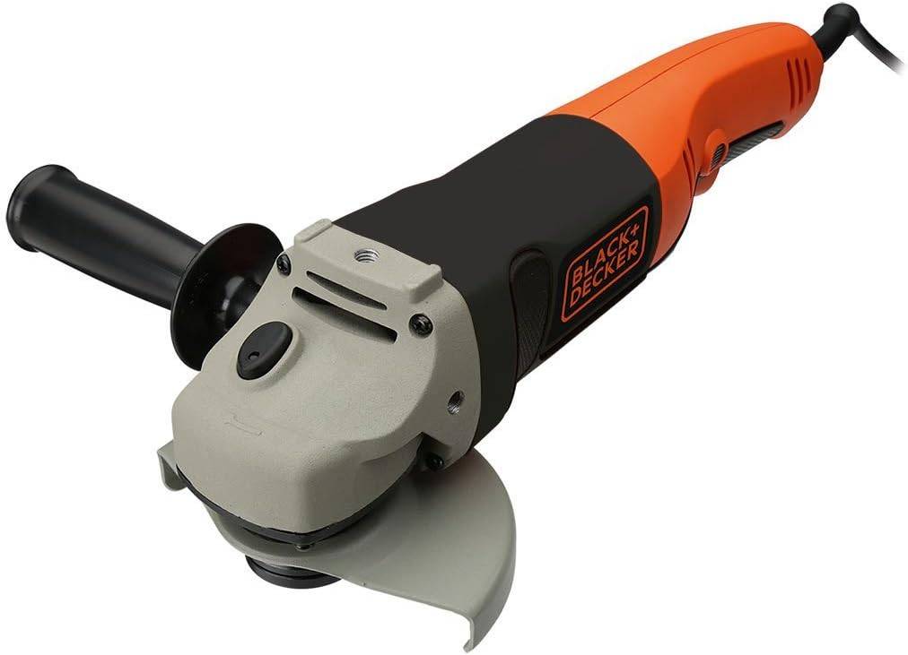 Meuleuse d'angle filaire - 1200W - Ø 125 cm - BLACK+DECKER - avec accessoires - coffret - KG1202K-QS - Image 2
