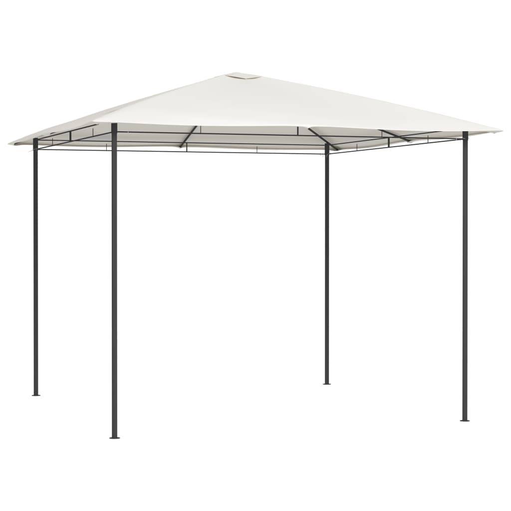 ComfortXL - Tonnelle de Fête Acier Abri de Jardin pour Barbecue Pique-nique Crème 3x3 m – ComfortXL Outdoor Living