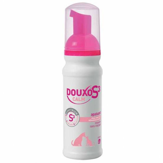 Mousse Douxo S3 Calm soin anti-démangeaisons pour chien et chat Flacon 150 ml