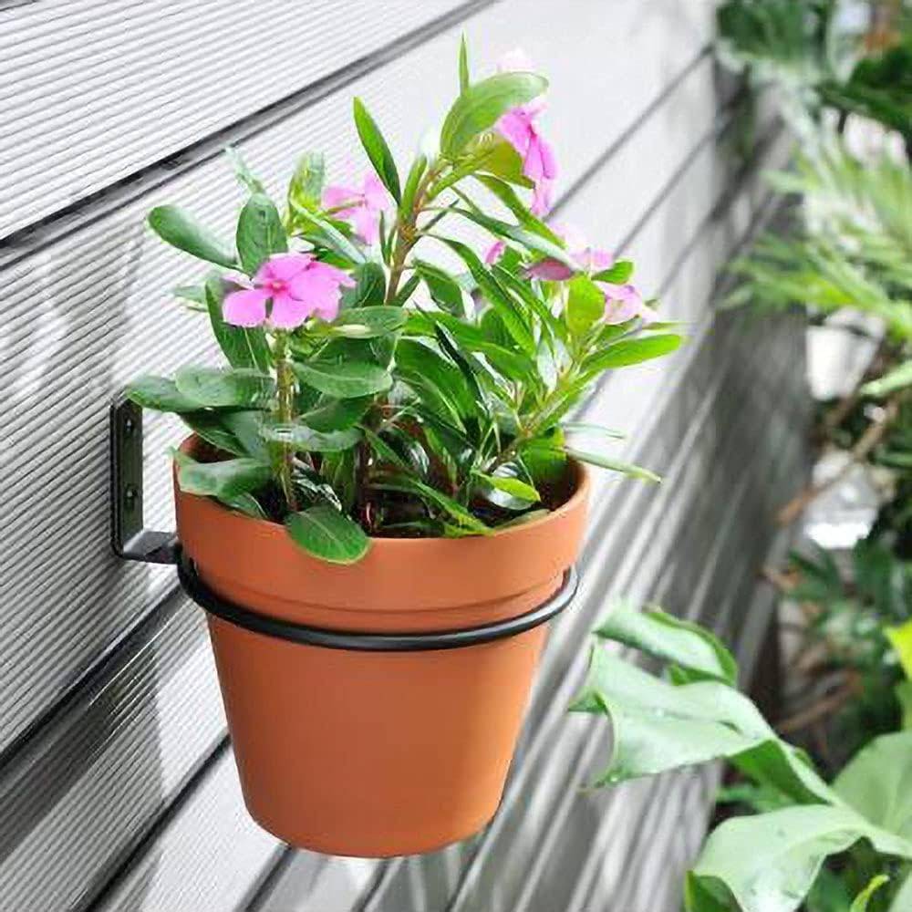 Support pour pot de fleurs，Anneaux pour pots de fleurs - Supports pour plantes - Pliables - Lot de 3 - 6 pouces-Lytech - Image 2