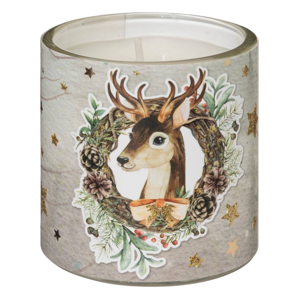 Fééric Lights & Christmas - Bougie parfumée photophore imprimé bois 45g x3 - Feeric Lights & Christmas - Imagen 2