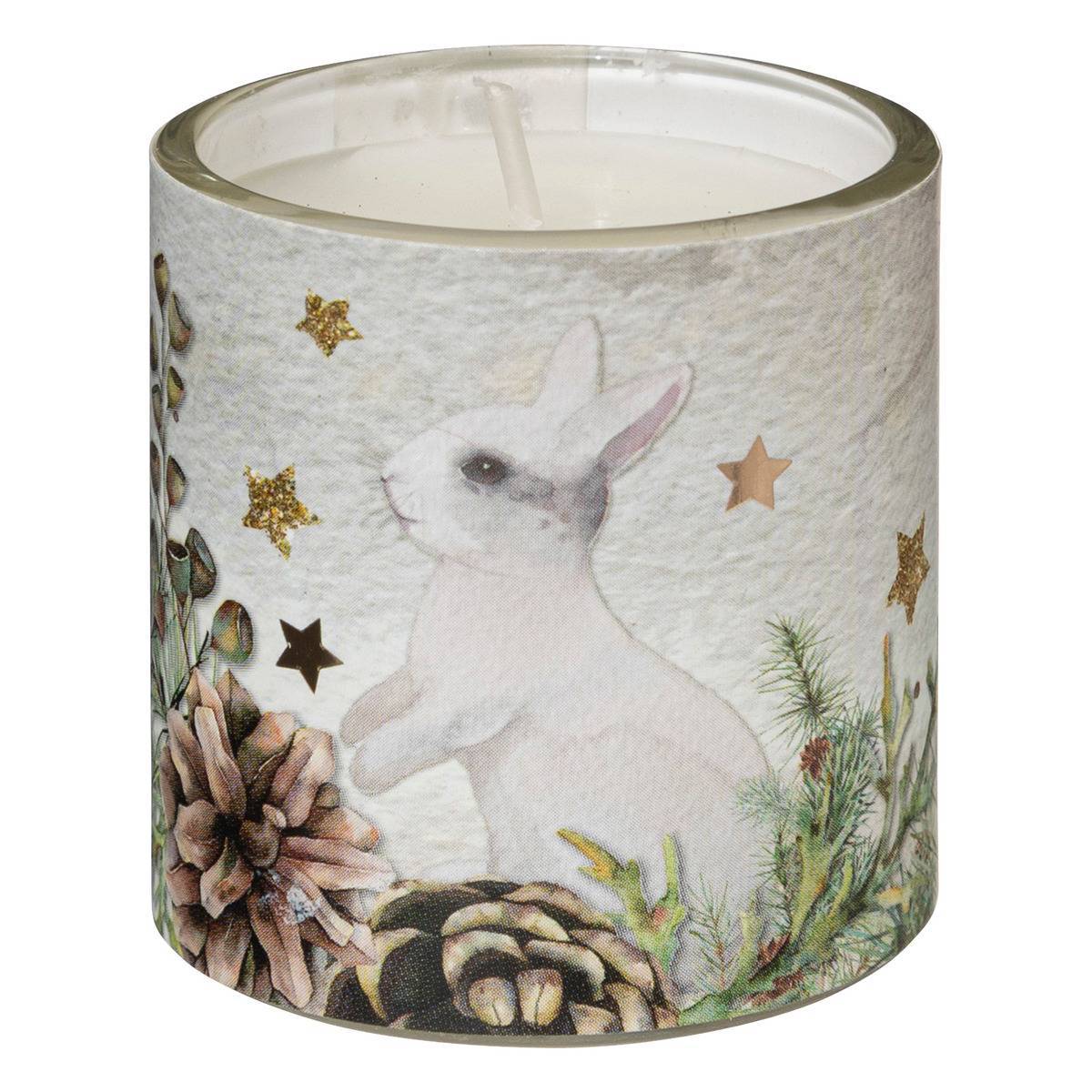 Fééric Lights & Christmas - Bougie parfumée photophore imprimé bois 45g x3 - Feeric Lights & Christmas - Imagen 3