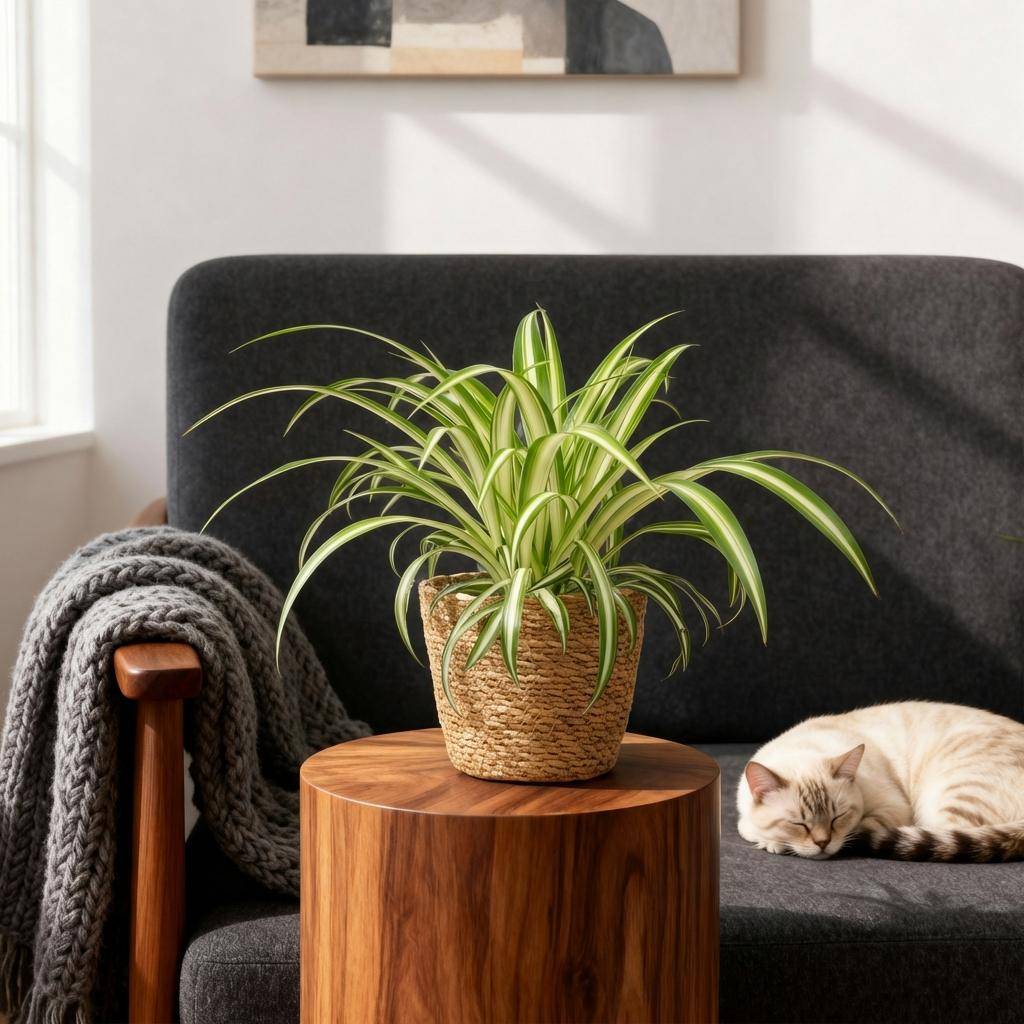 Chlorophytum Comosum Variegatum - H30cm