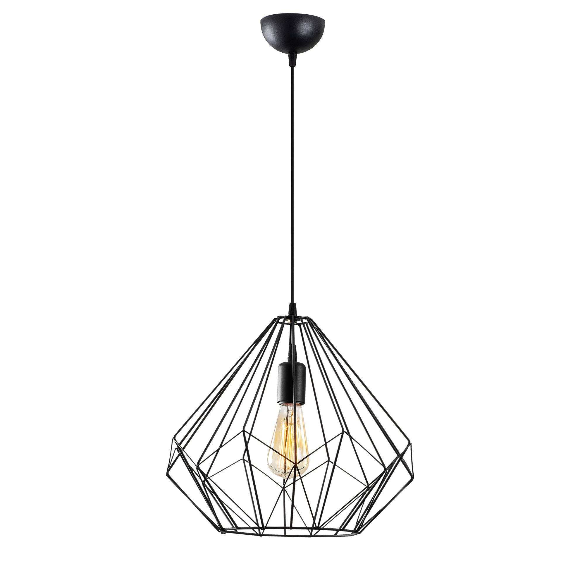 Concept Usine - Suspension filaire en fer noir SASHA - Image 1