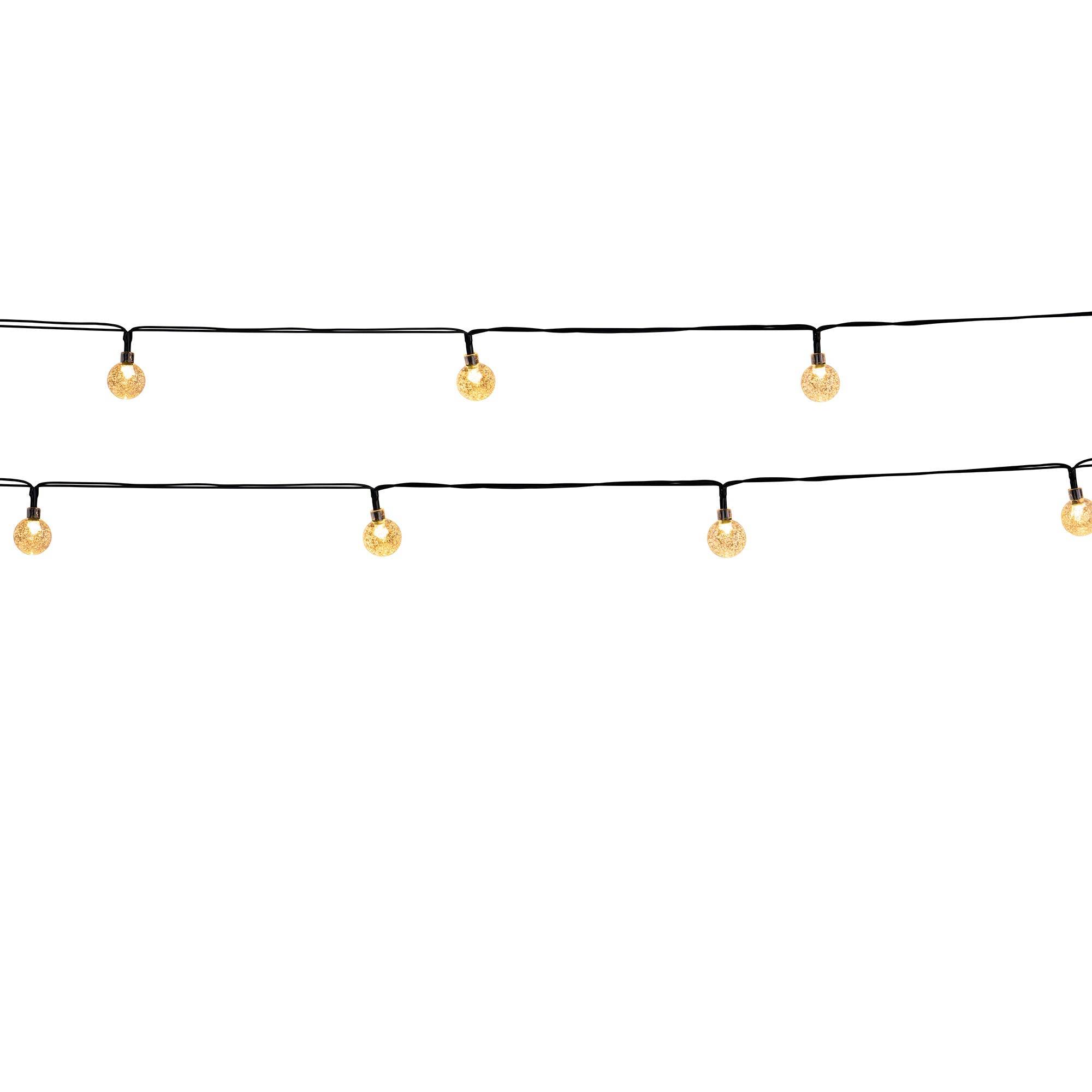Lumisky - Guirlande solaire FESTY WHITE 20 globes 5.8M - Imagen 1