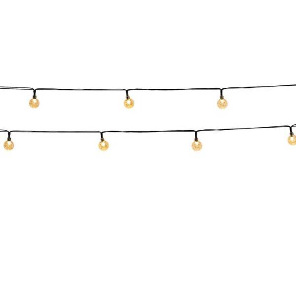 Lumisky - Guirlande solaire FESTY WHITE 20 globes 5.8M - Imagen 3