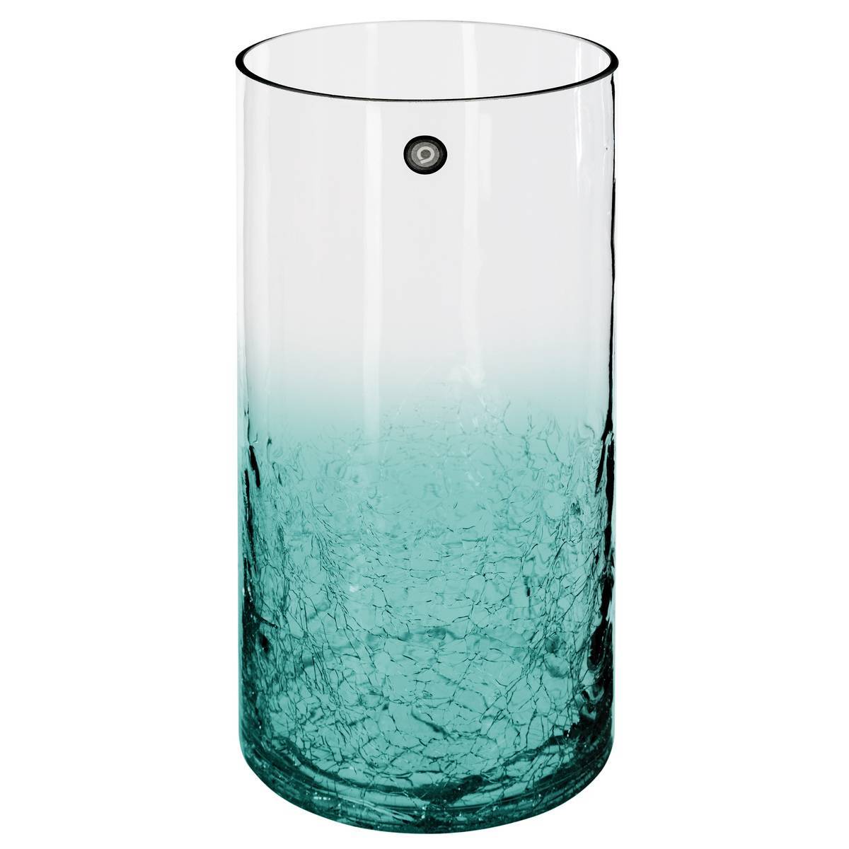 Atmosphera - Vase cylindre verre craquelé H30cm - Atmosphera Créateur d'intérieur - Imagen 1