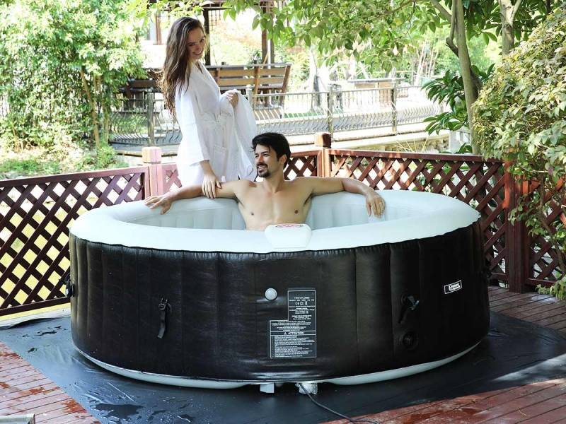 Aquazendo - Spa gonflable rond Bulles 6 places - AquaZendo - Imagen 1