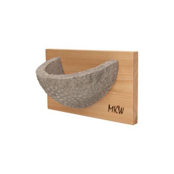 MKW - Nichoir simple Hirondelle Rustique en béton de bois