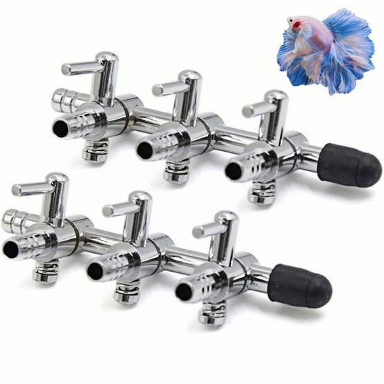 Lot de 2 valves 3 voies pour aquarium - Lytech - Image 1
