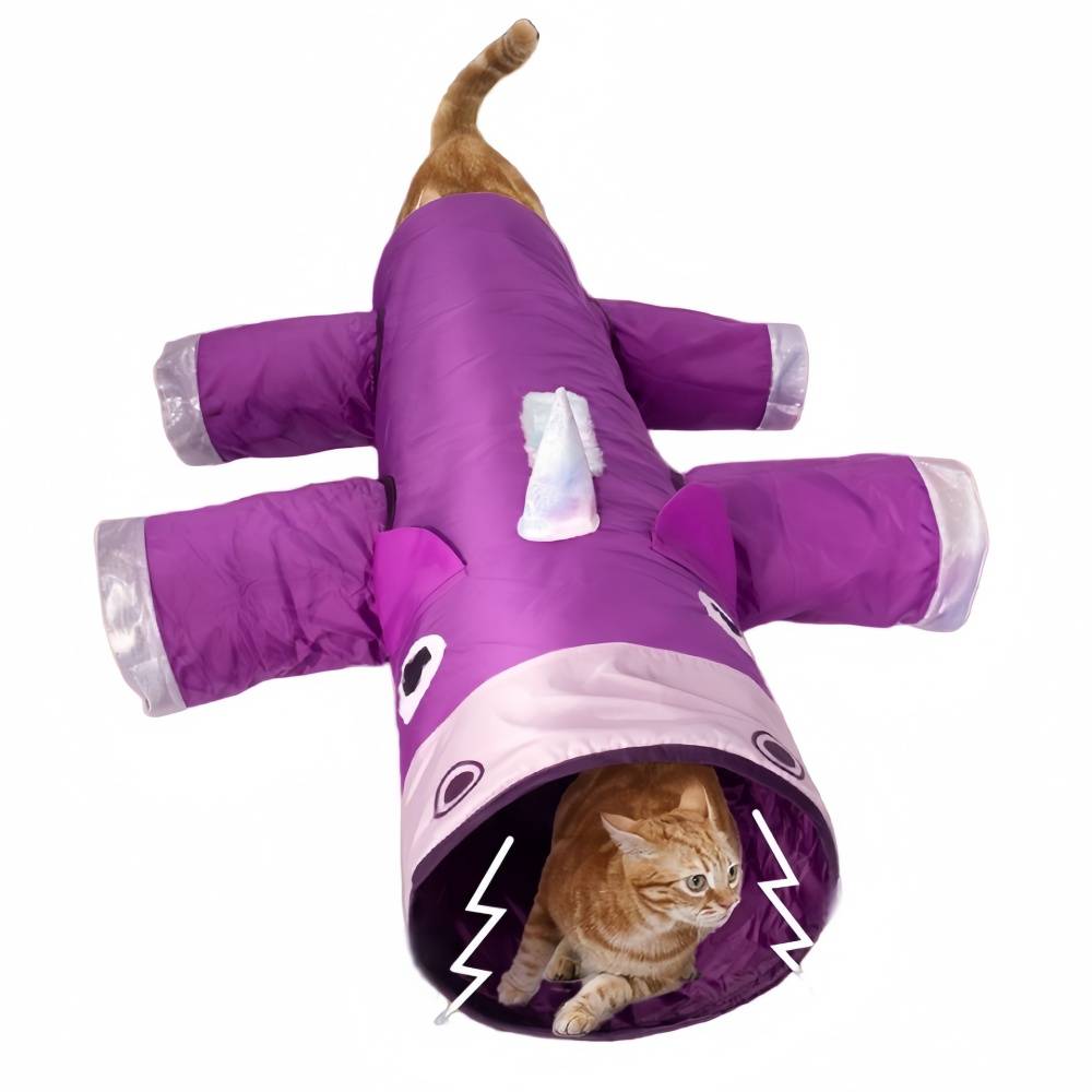 IntiMeg - Tunnel pour chat en peluche IntiMeg - Image 6