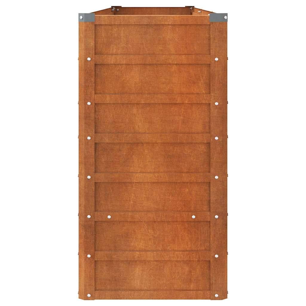 ComfortXL - Carré potager haut en acier Corten pour potager confortable 320x40x77cm – ComfortXL Outdoor Living - Image 5