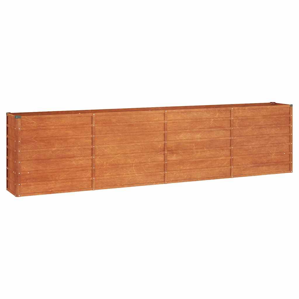 ComfortXL - Carré potager haut en acier Corten pour potager confortable 320x40x77cm – ComfortXL Outdoor Living - Image 2