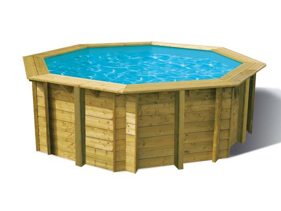 Ubbink - Piscine bois Sunwater 3,60 x 1,20 m liner bleu - Ubbink - Image 2