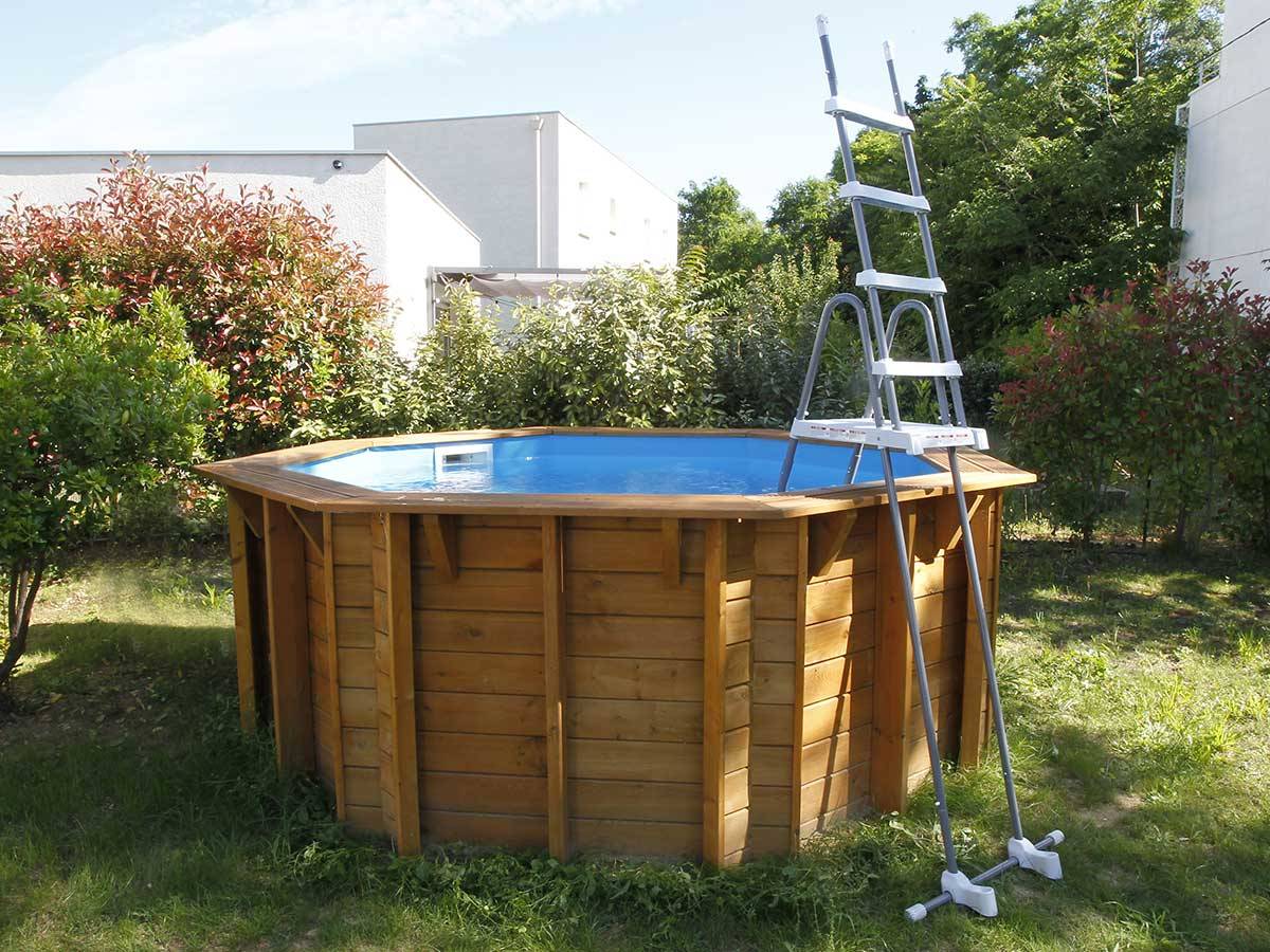 Ubbink - Piscine bois Sunwater 3,60 x 1,20 m liner bleu - Ubbink - Image 4